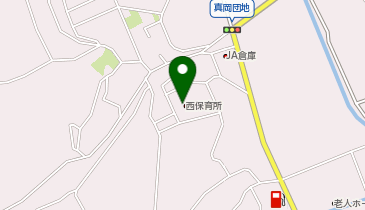 西保育所の地図画像