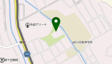 東保育所の地図画像