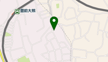 糸田町東部避難所の地図画像