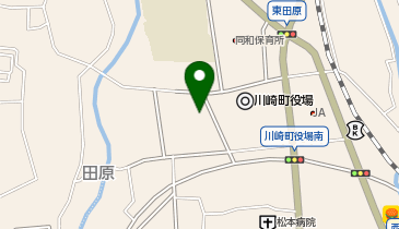 川崎町町民会館の地図画像