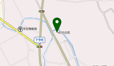 今任町民会館の地図画像