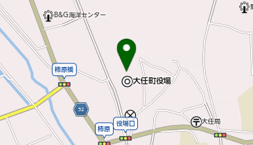 大任町役場 住民集会室の地図画像
