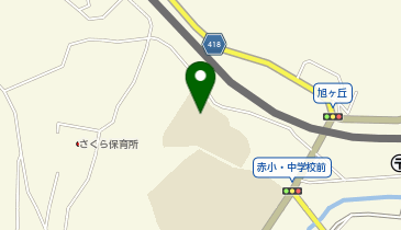 赤小学校の地図画像