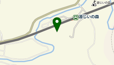 源じいの森温泉の地図画像