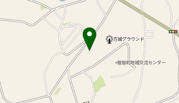 福智町方城体育館の地図画像
