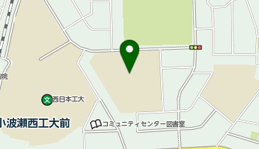 新津中学校 グランドの地図画像