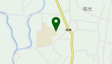 白川小学校 体育館の地図画像