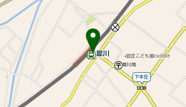 ユータウン犀川の地図画像