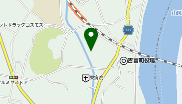 吉富町体育館の地図画像