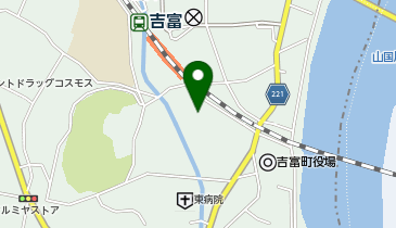 吉富町武道館の地図画像