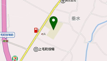 南吉富小学校運動場の地図画像