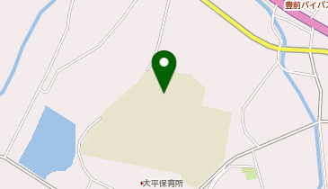 上毛中学校の地図画像