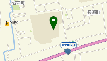 昭栄中学校の地図画像