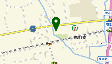 神野公民館の地図画像