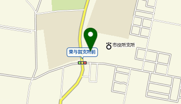 東与賀文化ホールの地図画像