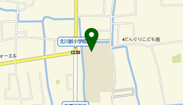 北川副小学校の地図画像