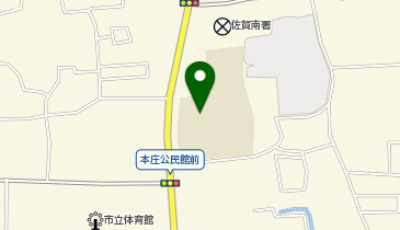 本庄小学校の地図画像