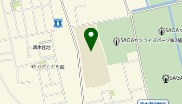 若楠小学校の地図画像
