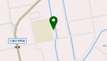 久里公民館の地図画像