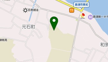 唐津市立外町小学校の地図画像