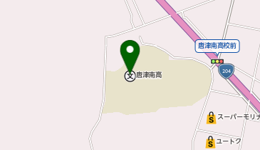 佐賀県立唐津南高等学校の地図画像