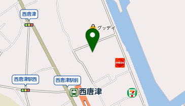 唐津市高齢者ふれあい会館りふれの地図画像