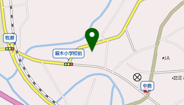 唐津市立厳木小学校の地図画像