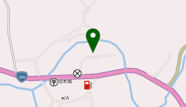 旧唐津市立切木中学校の地図画像