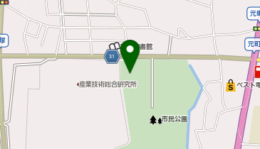 市民文化会館の地図画像