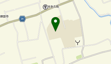 西渓校西運動場の地図画像