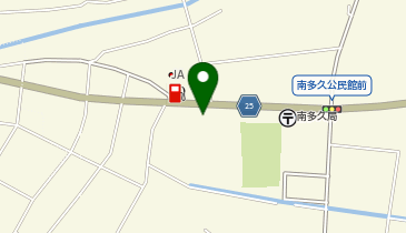 南多久社会体育館の地図画像