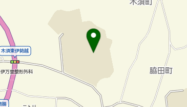 啓成中学校グラウンドの地図画像
