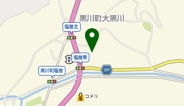 黒川コミュニティセンターの地図画像