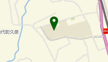 山代中学校の地図画像