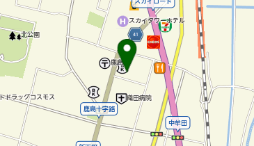 鹿島商工会議所の地図画像