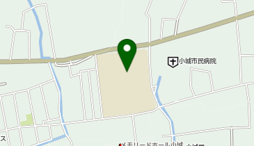 小城中学校の地図画像