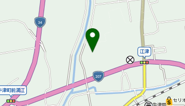 牛津体育センターの地図画像