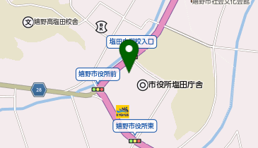 嬉野市中央公民館の地図画像