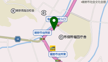 嬉野市中央公民館の地図画像