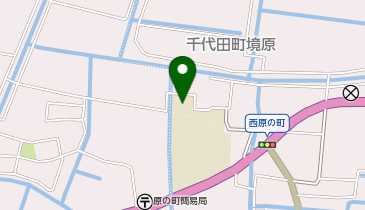 千代田西部小学校(講堂)の地図画像