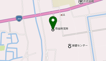 神埼市千代田交流センター」(神埼市-避難場所-〒842-0053)の地図