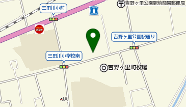 三田川武道館の地図画像