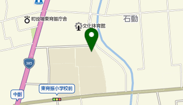 東脊振中学校体育館の地図画像