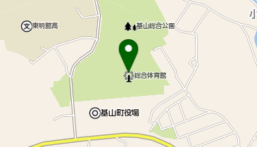 基山町総合体育館の地図画像