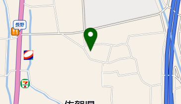 第7区公民館の地図画像