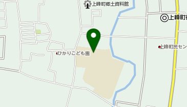 上峰町立上峰小学校体育館の地図画像