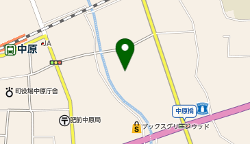 中原体育館の地図画像