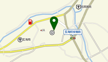 玄海町役場の地図画像