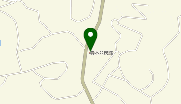 轟木公民館の地図画像
