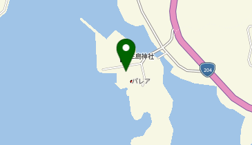 玄海海上温泉パレアの地図画像
